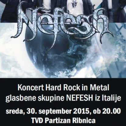Koncert Hard Rock in Metal skupine NEFESH