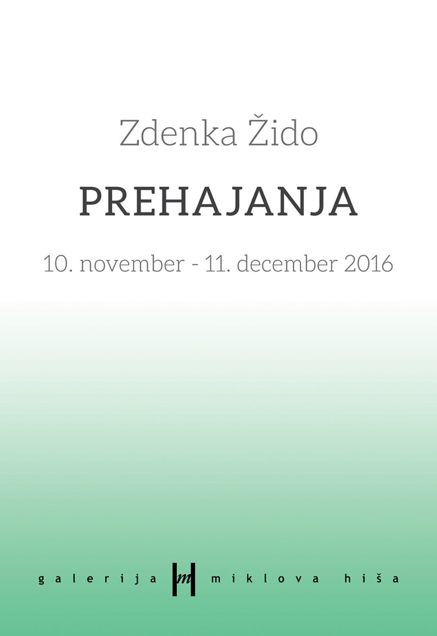 Otvoritev razstave Zdenke Žido: Prehajanja